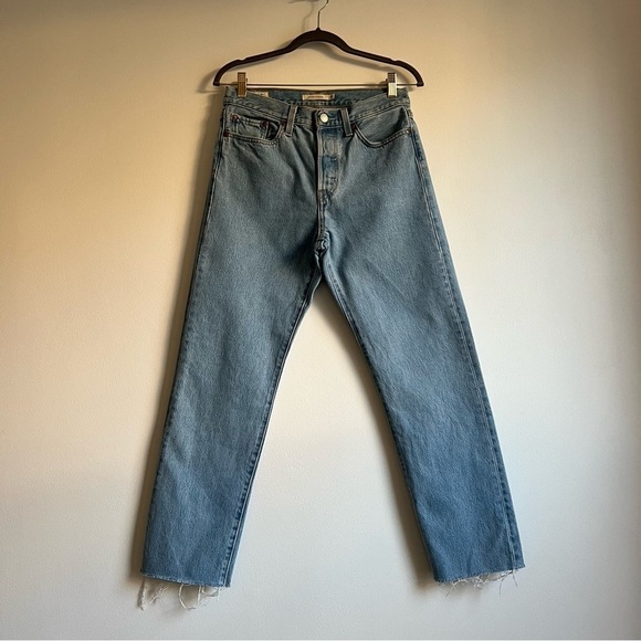 Levi's Wedgie Straight Jeans in Luxor Empire - Picture 5 of 16